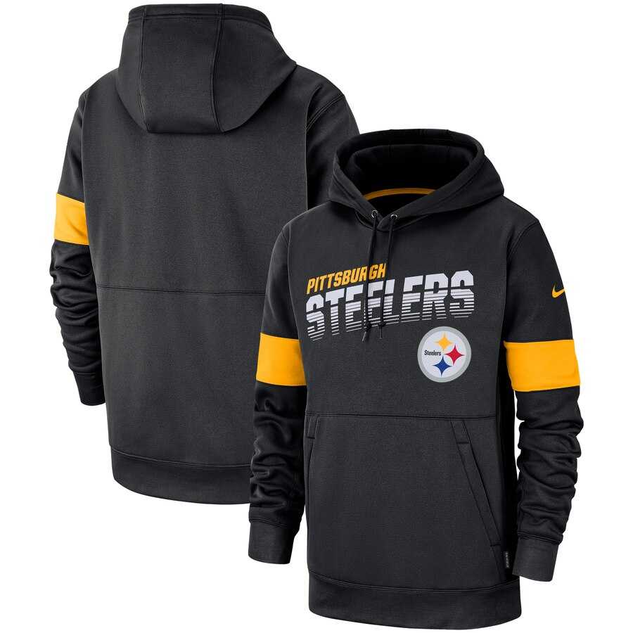 Pittsburgh Steelers Nike Sideline Team Logo Performance Pullover Hoodie Black,We sell and wholesale Pittsburgh Steelers Nike Sideline Team Logo Performance Pullover Hoodie Black on line form chian!